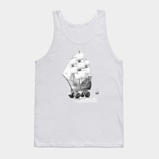 rolschaatsschip Tank Top